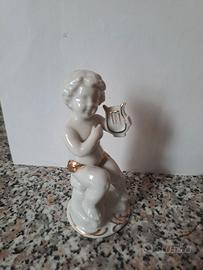 Angioletto ceramica con lira
