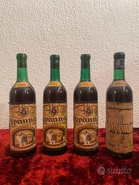 Lotto 4 Bottiglie storiche Spanna 1962 e 1964