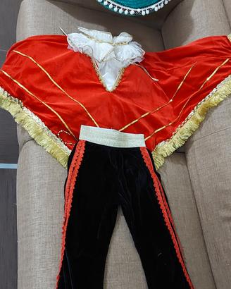 vestito carnevale messicano 5 anni 