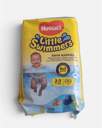 Huggies Little Swimmers 3-8 kg – 12 pezzi