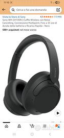 cuffie  Sony WH720N