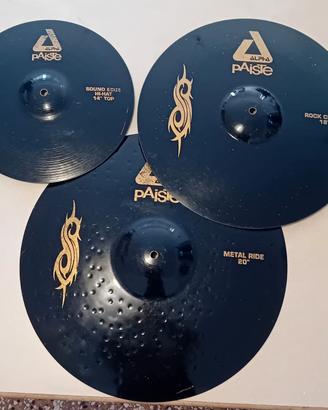 Set Piatti Black Alpha Paiste J.Jordison Signature
