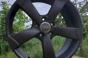 4 Cerchi In Lega NUOVI Da 18 Rotor Per Audi Vw Ecc