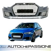Paraurti Anteriore RS3 LOOK AUDI A3 8V 16>19 resty