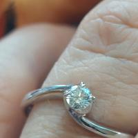 Anello solitario 