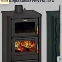 stufa a legna camino prity fm 12 kw