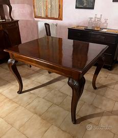 Tavolo noce inizi 900