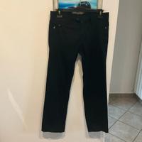 Pantaloni neri di cotone Sisley