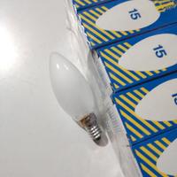 10 Lampadine 15W E14 Oliva Smerigliata