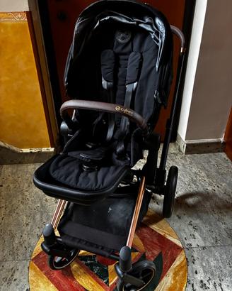 Passeggino Cybex priam rosa gold