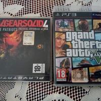 giochi PlayStation 3,giochi 2 metal Gear e auto 