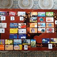 46 schede telefoniche estere, alcune molto rare