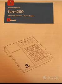 REGISTRATORE DI CASSA Olivetti form200