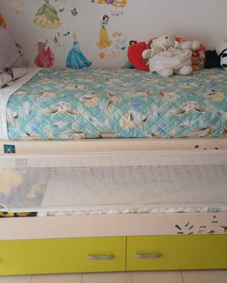 letto castello contenitore letti singoli