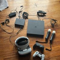 Ps4  slim +  PsVR + altro