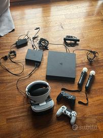 Ps4  slim +  PsVR + altro