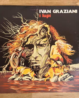 Ivan Graziani - I lupi - disco vinile 33 giri