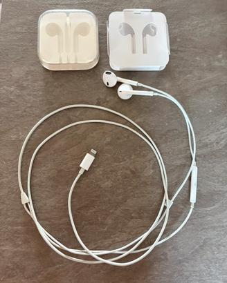 Cuffiette Apple con filo bianche