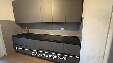CUCINA+ Colonne - FENIX NERO +FRANKE+WHIRPOOL -