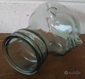 GRANDE TESTA ESPOSITIVA IN VETRO SOFFIATO