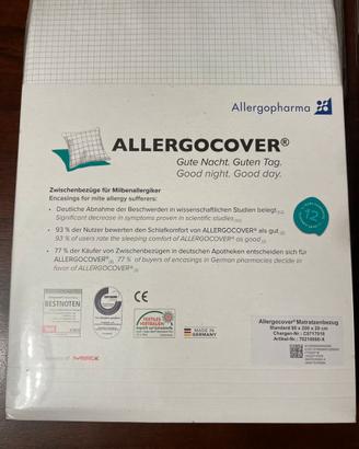 Allergocover antiacaro coprimaterasso 1 piazza