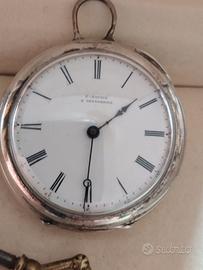 orologio da taschino donna in argento