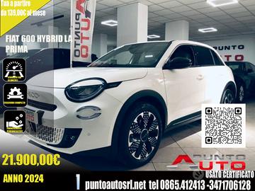 Fiat 600 Hybrid 100 CV DCT MHEV La Prima