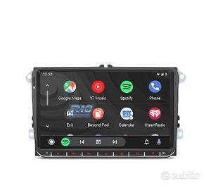RADIO GPS ANDROID 12 PER VOLKSWAGEN VW SKODA SEAT