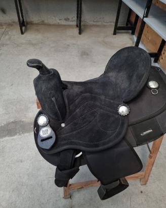 Sella Western Silver Horse