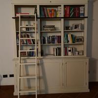 Libreria legno bianca