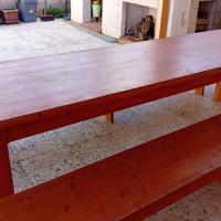 Tavolo e panche spettacolari