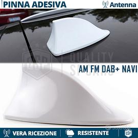 Antenna PINNA SQUALO BIANCA per AUDI Q3 Q5 Q7 VERA