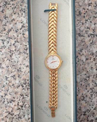 orologio dorato Lorenz 