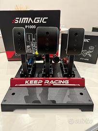 Pedaliera Simagic P1000  con freno idraulico