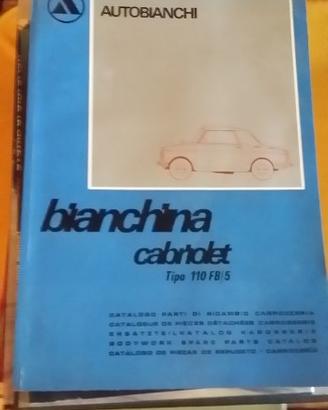Bianchina cabriolet autobianchi cat ricambi