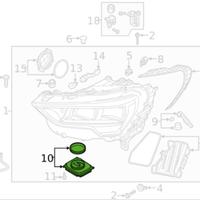 CENTRALINA FARO FULL LED Audi Q3