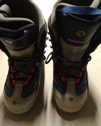 Scarponi snowboard Rossignol 41 (vestono un 40)
