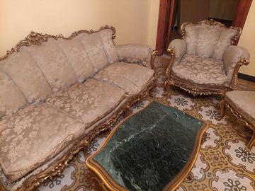 Salotto in stile barocco