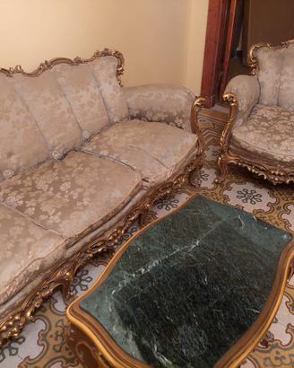 Salotto in stile barocco