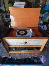 6 radio/giradischi d'epoca 