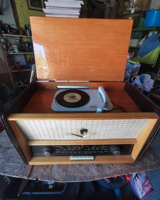 6 radio/giradischi d'epoca 