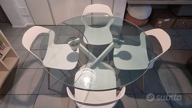 Tavolo Cristallo Hula-Op Naos Tavolo da Pranzo

