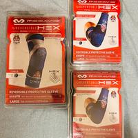 Gomitiere e ginocchiere mc david red bull