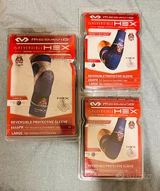 Gomitiere e ginocchiere mc david red bull