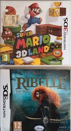 Lotto 2 Giochi Nintendo 3DS DS Solo Schedina