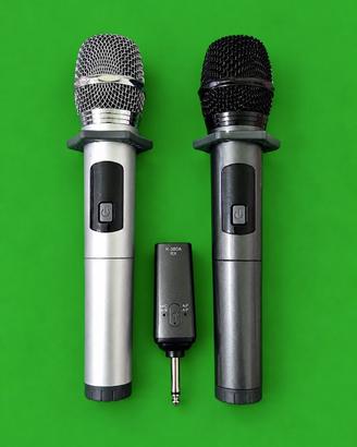 Coppia di Microfoni Wireless K380A RX