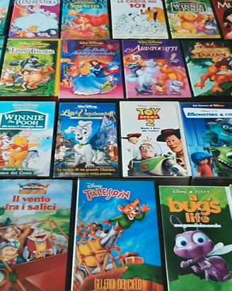  26 VHS originali  Disney Classic, Pixar + 4