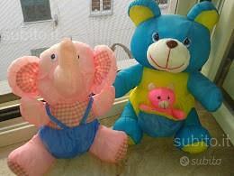 Pupazzi in tessuto anallergico