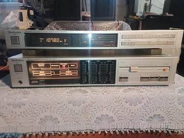 amplificatore+radio  technics 