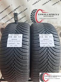 2 PNEUMATICI 215/50 R17 MAXXIS 4 STAGIONI 80%